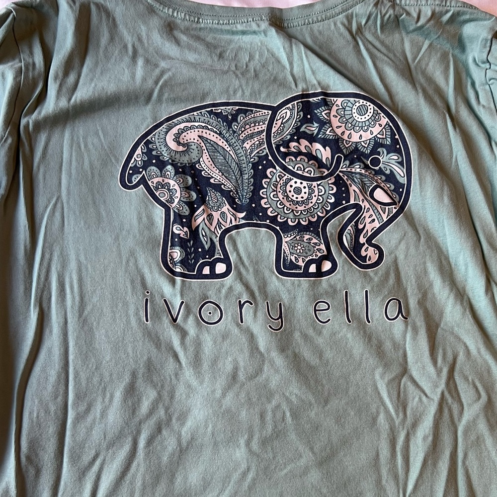 Ivory Ella Long Sleeved T-Shirt